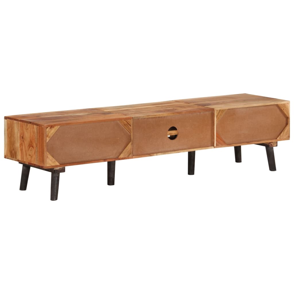 TV ormarić 145 x 35 x 35 cm od masivnog bagremovog drva