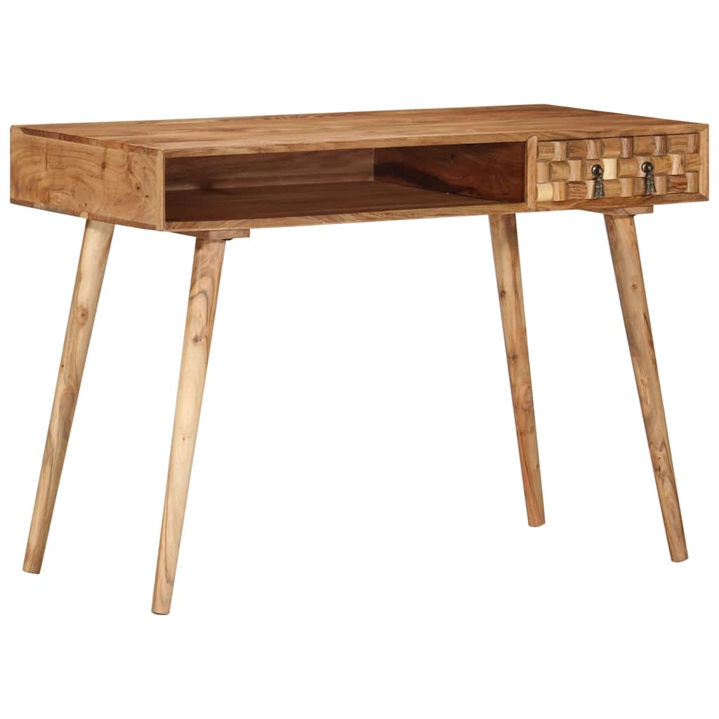 Pisaći stol 110x50x76 cm od masivnog drva bagrema
