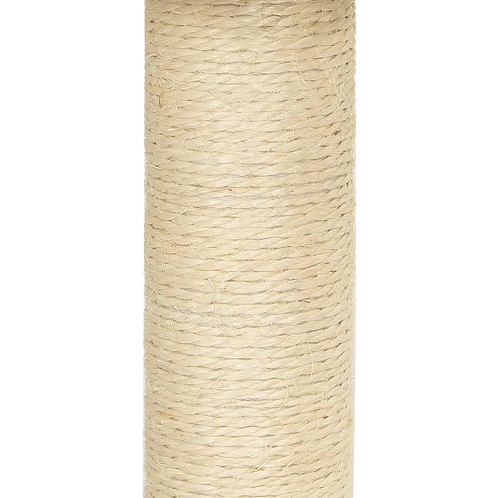 Penjalica za mačke sa stupovima za grebanje krem 92 cm