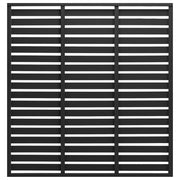 Panel za ogradu WPC 180 x 180 cm crni