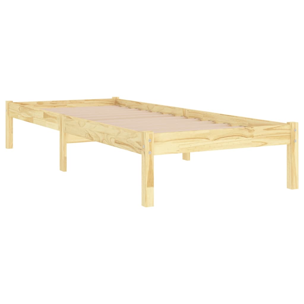 Okvir za krevet od masivne borovine 90 x 200 cm