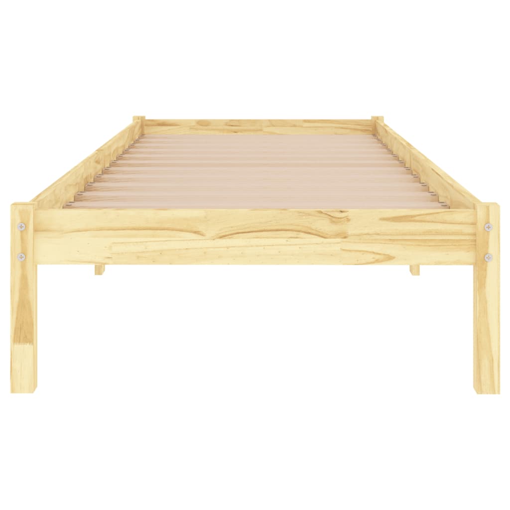 Okvir za krevet od masivne borovine 90 x 200 cm