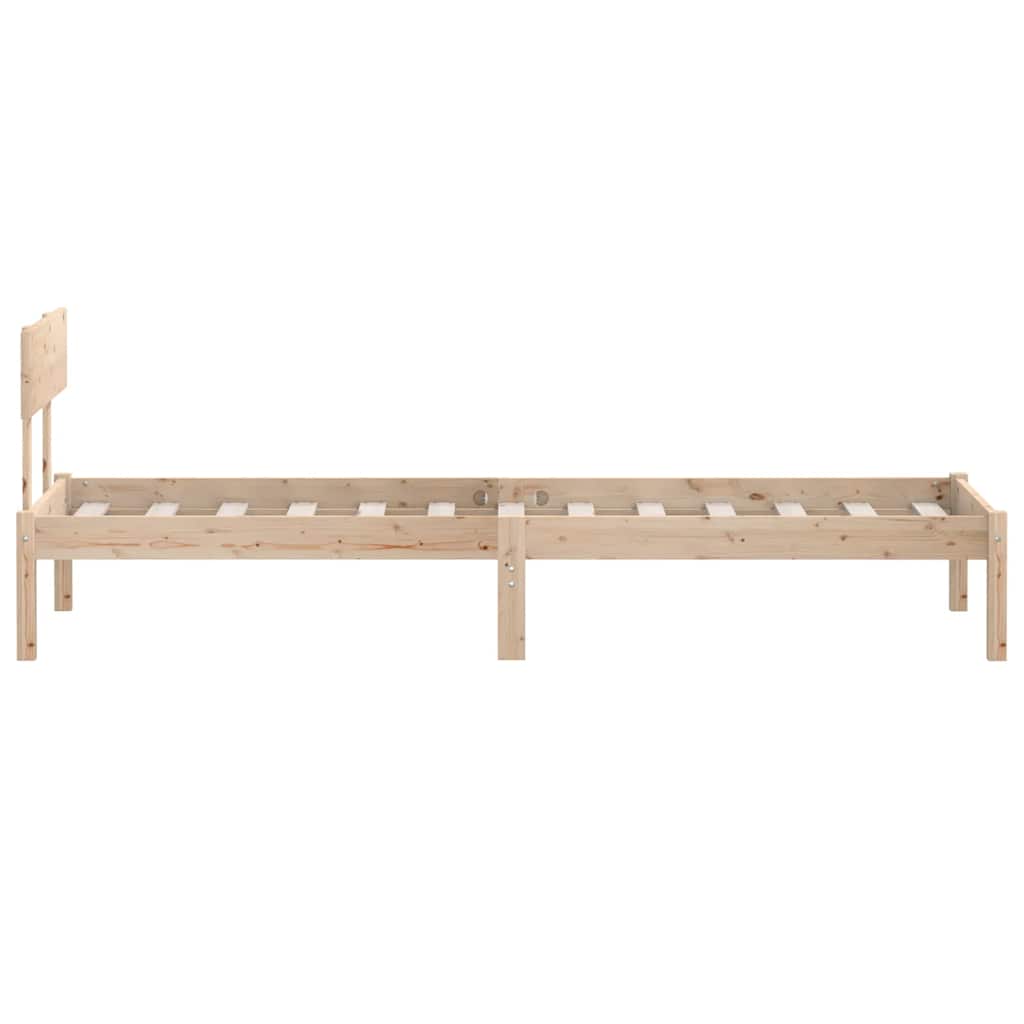 Okvir za krevet od masivne borovine 90 x 200 cm