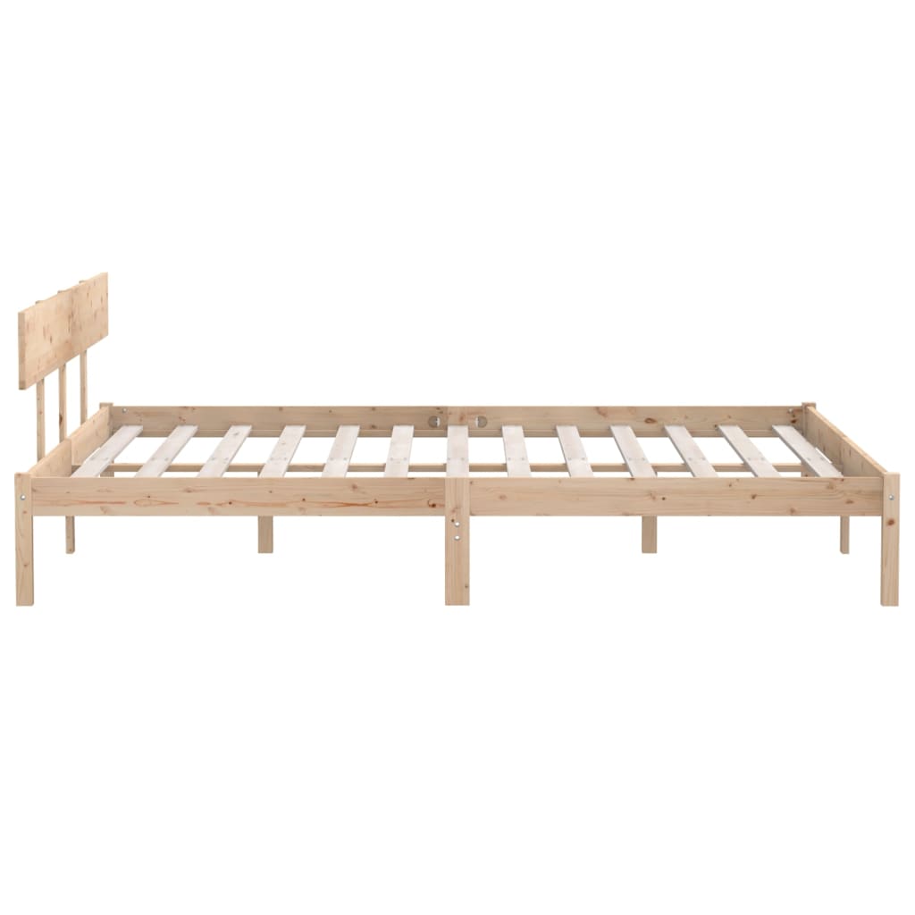 Okvir za krevet od masivne borovine 180 x 200 cm bračni