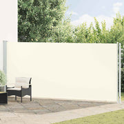Uvlačiva bočna tenda za terasu 180 x 600 cm krem