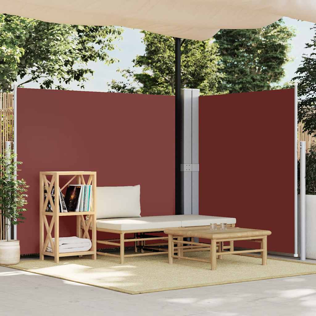 Uvlačiva bočna tenda smeđa 180 x 600 cm
