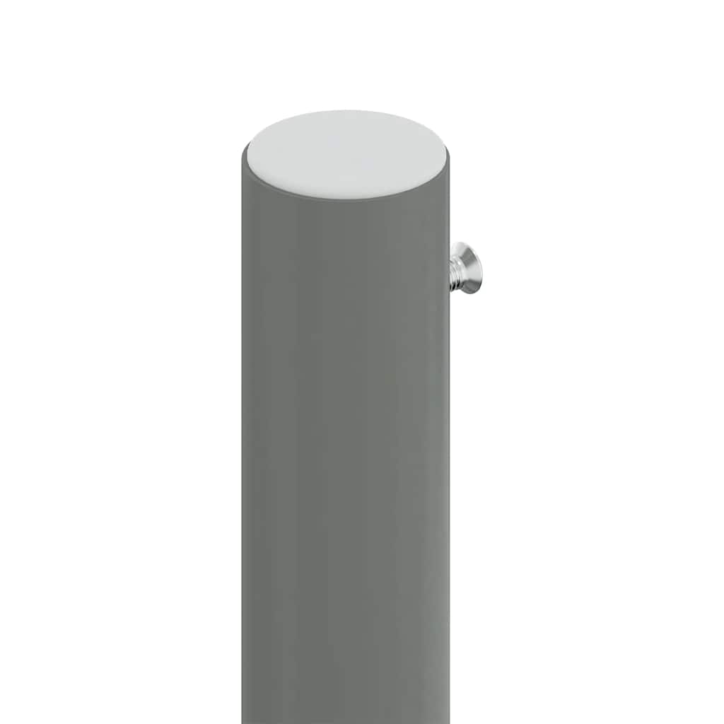 Uvlačiva bočna tenda crvena 220 x 1000 cm