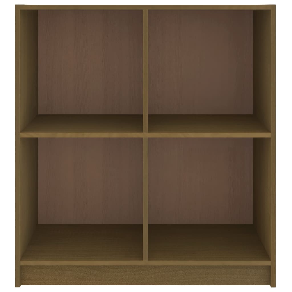 Komoda smeđa boja meda 70x33x76 cm od masivne borovine