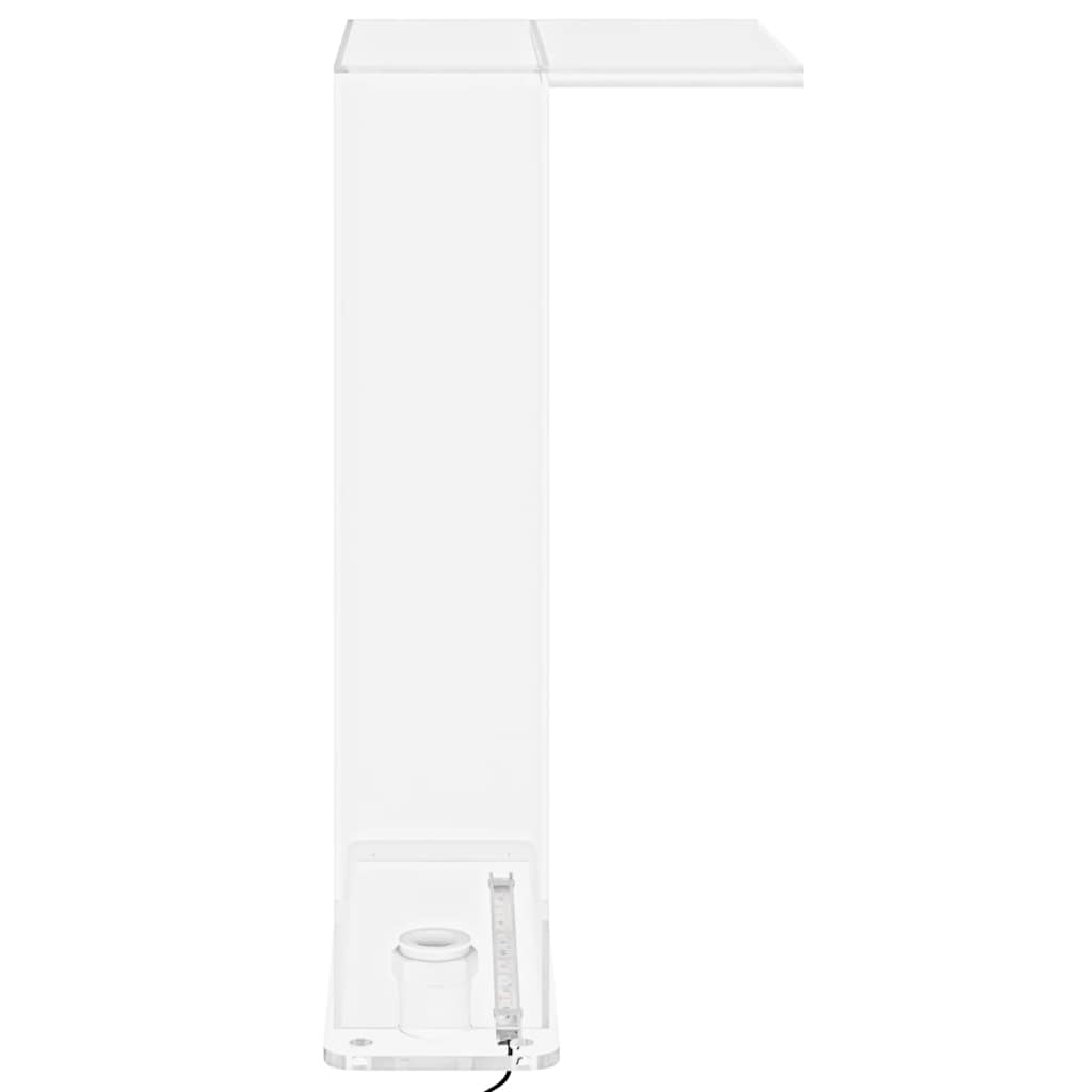 Fontana za bazen s RGB LED svjetlima akrilna 51 cm