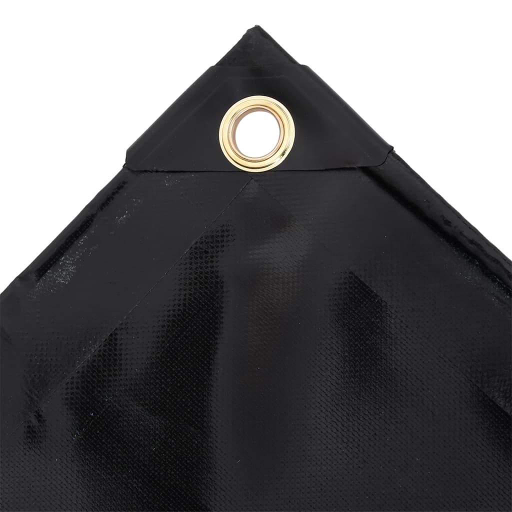 Cerada 650 g/m² 2 x 3 m crna