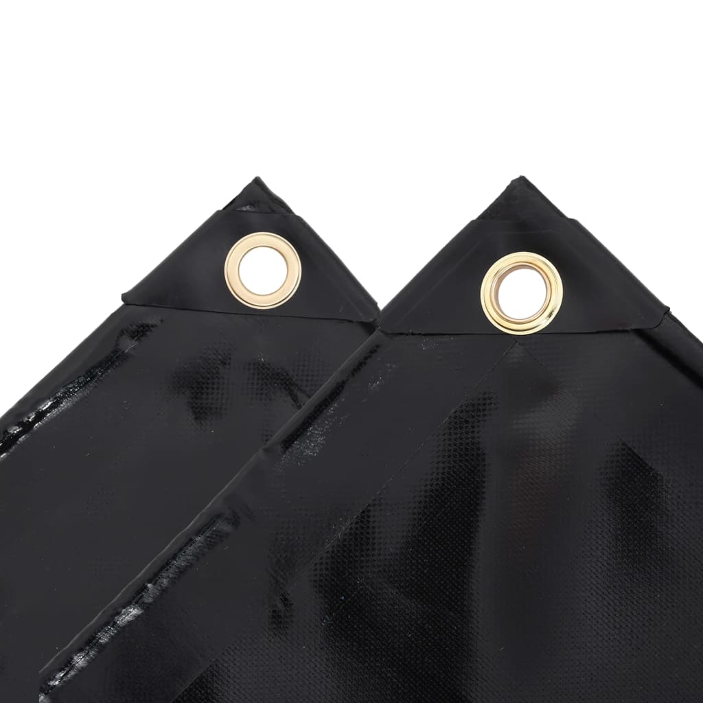 Cerada 650 g/m² 4 x 4 m crna