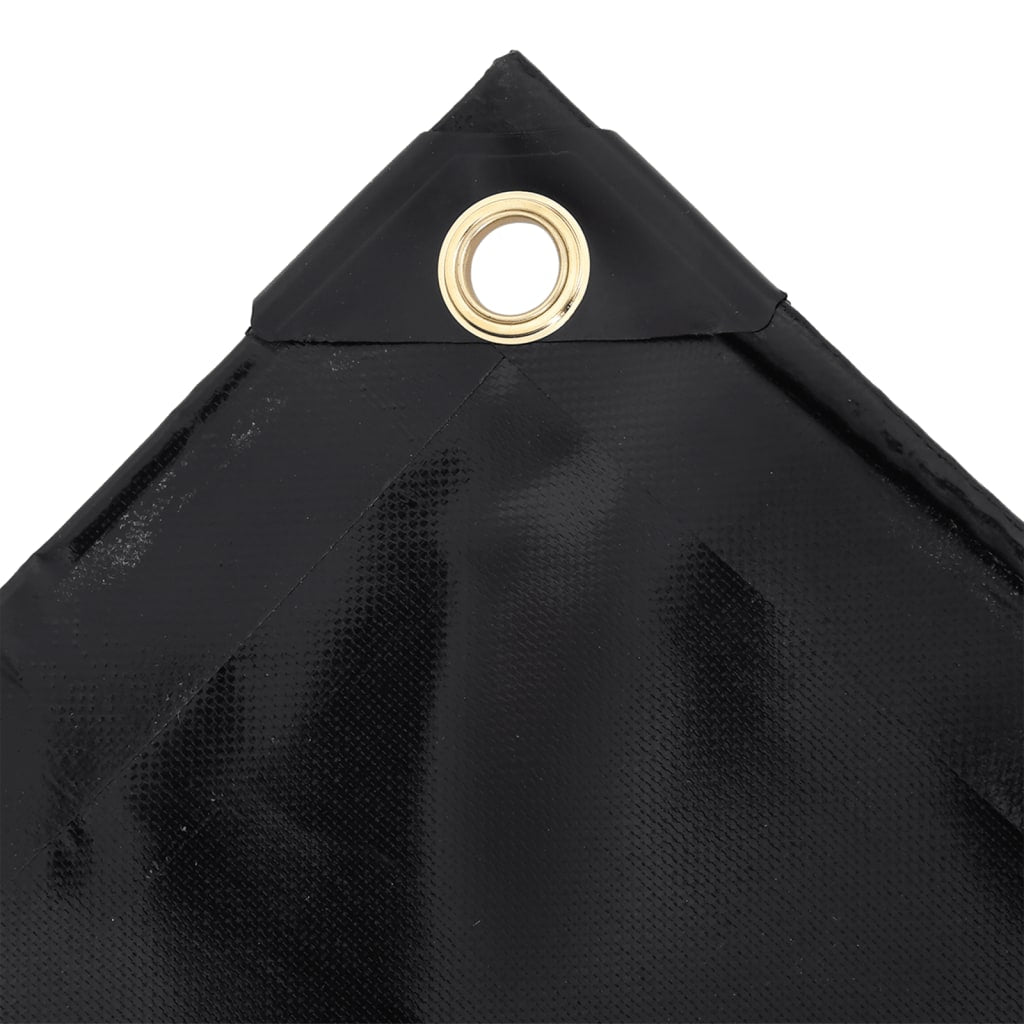 Cerada 650 g/m² 4 x 6 m crna