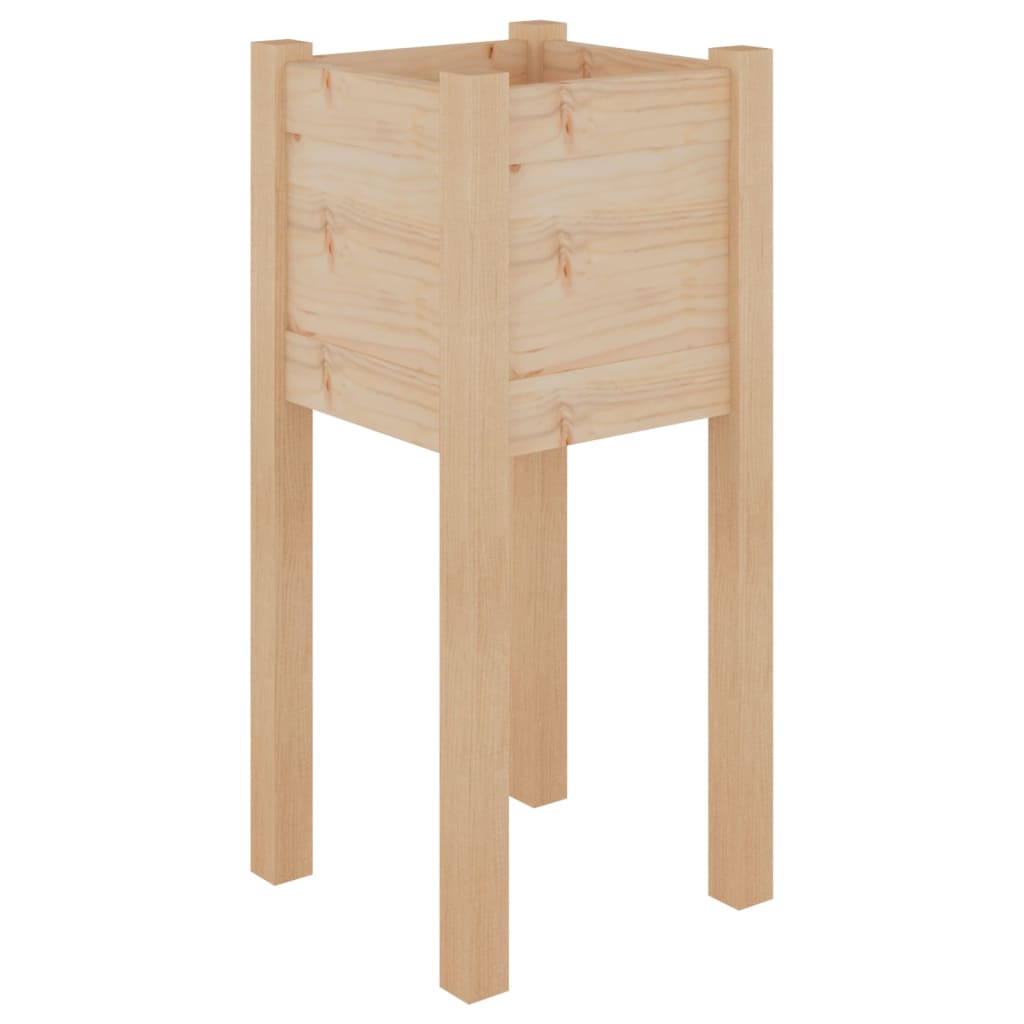 Vrtne sadilice 2 kom 31 x 31 x 70 cm od masivne borovine