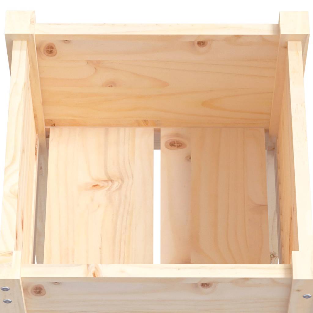 Vrtne sadilice 2 kom 40 x 40 x 70 cm od masivne borovine