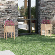 Vrtne sadilice 2 kom 40 x 40 x 70 cm od masivne borovine