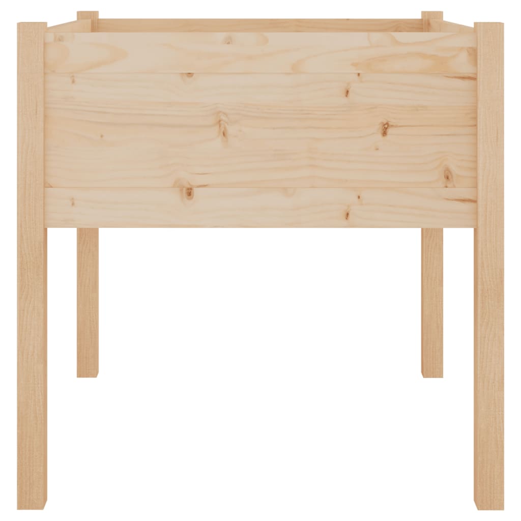 Vrtna sadilica 70 x 70 x 70 cm od masivne borovine