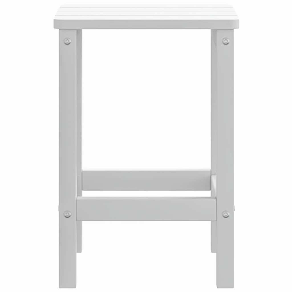 Vrtni stol Adirondack bijeli 38 x 38 x 46 cm HDPE