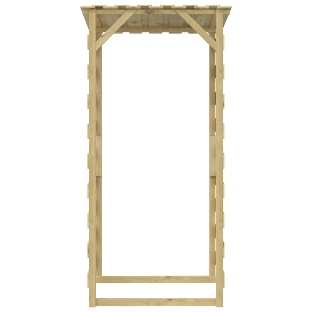 Pergola s krovom 100 x 90 x 200 cm od impregnirane borovine