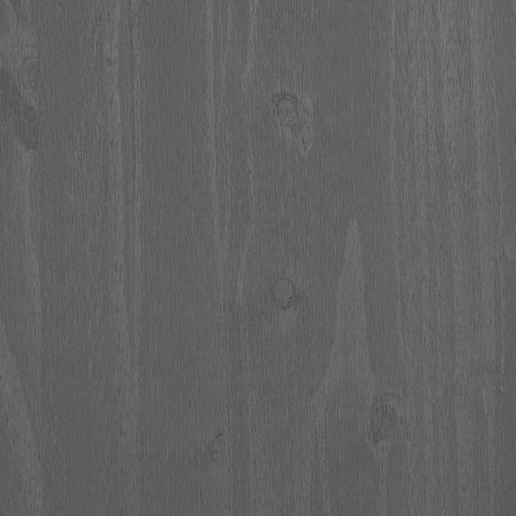 Radni stol HAMAR svjetlosivi 110 x 40 x 75 cm masivna borovina