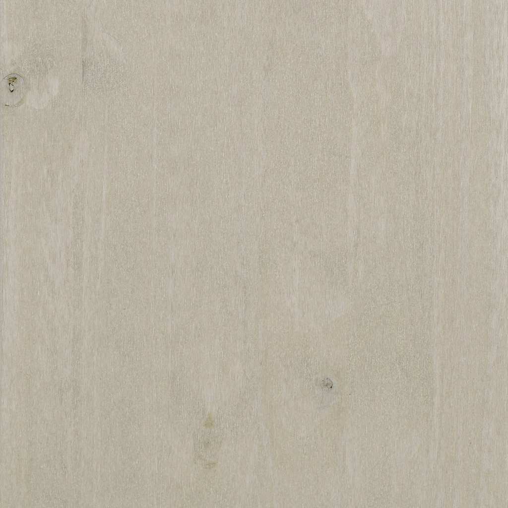 Komoda HAMAR bijela 85 x 35 x 80 cm od masivne borovine