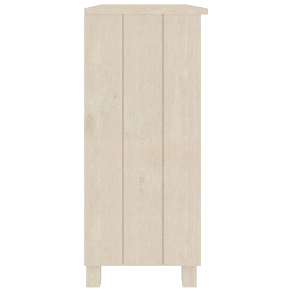 Komoda HAMAR boja meda 85 x 35 x 80 cm od masivne borovine