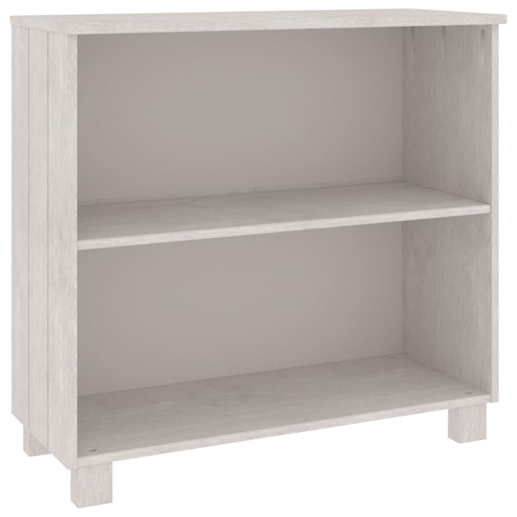 Komoda HAMAR bijela 85 x 35 x 80 cm od masivne borovine