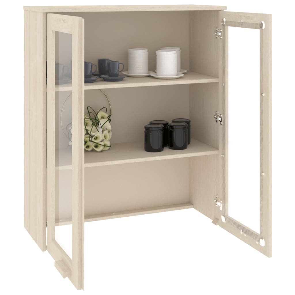 Gornji element za komodu HAMAR boja meda 85x35x100 cm borovina