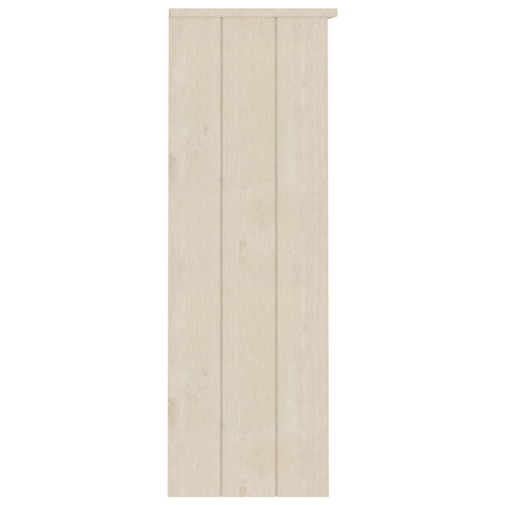 Gornji element za komodu HAMAR boja meda 85x35x100 cm borovina