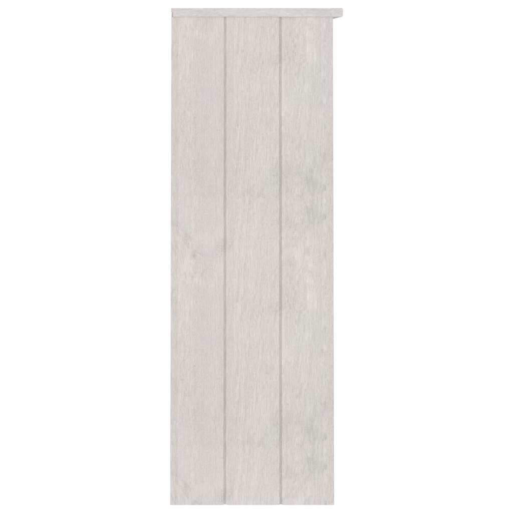 Gornji element za komodu HAMAR bijeli 85x35x100 cm od borovine