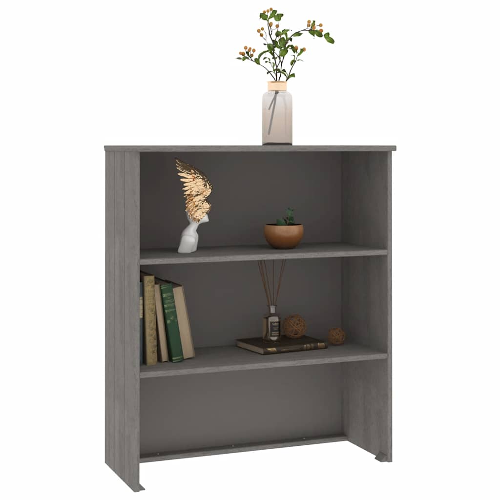 Gornji element za komodu HAMAR svjetlosivi 85x35x100cm borovina