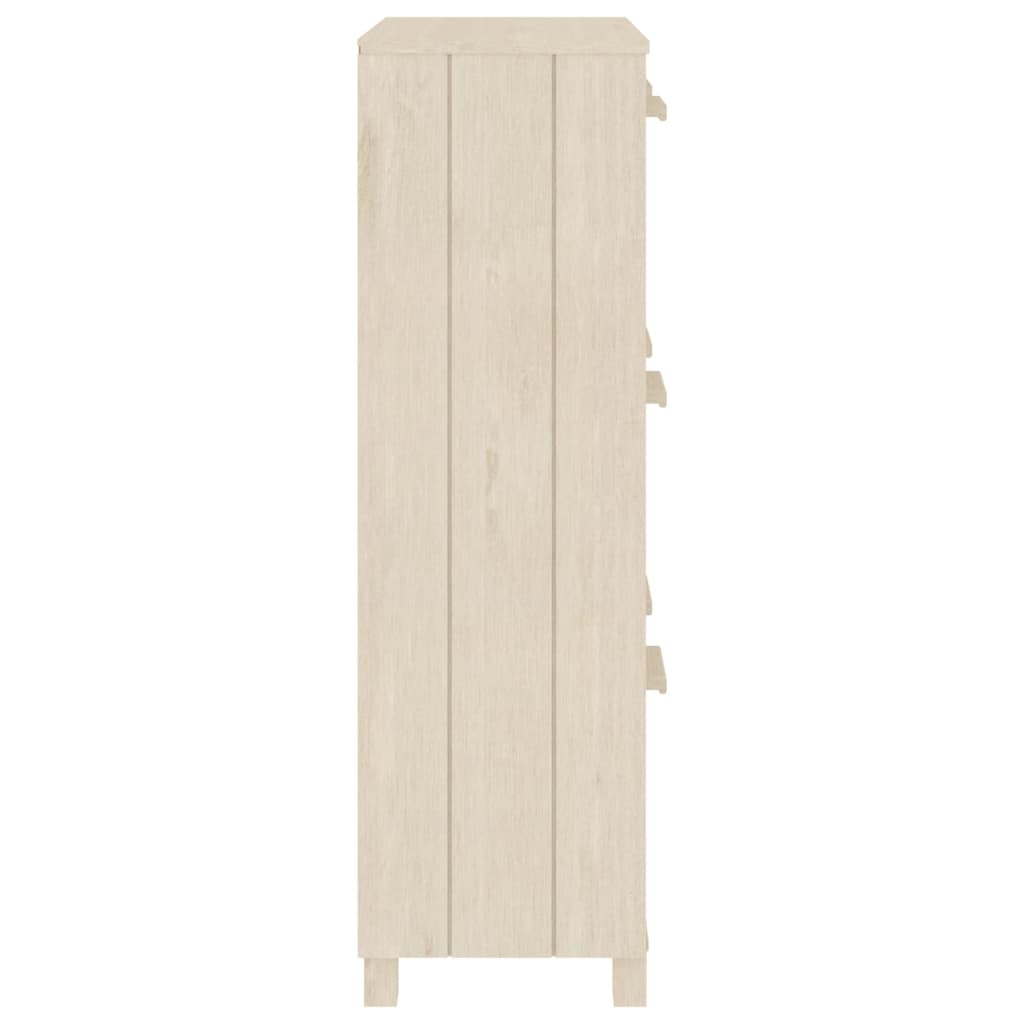 Ormarić za cipele HAMAR boja meda 59,5x35x117 cm od borovine