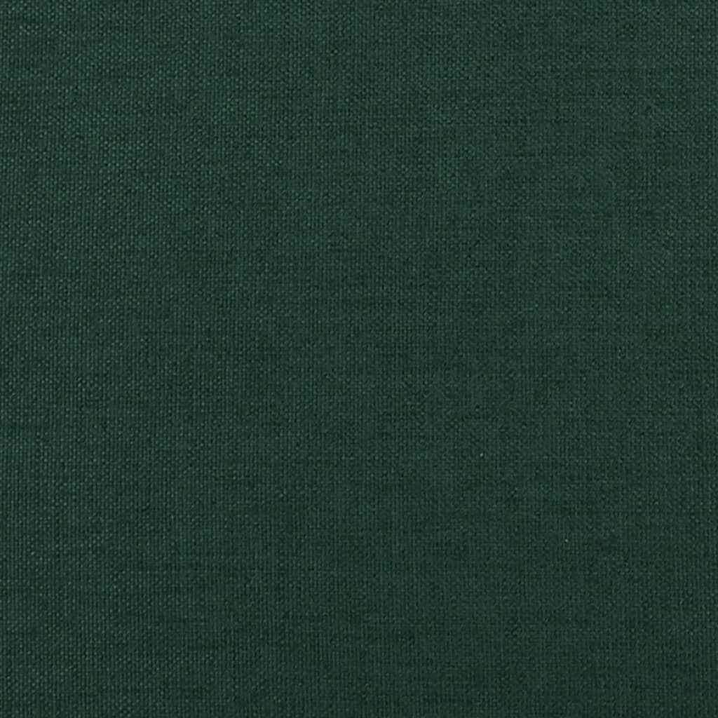 Tabure tamnozeleni 45 x 29,5 x 35 cm od tkanine