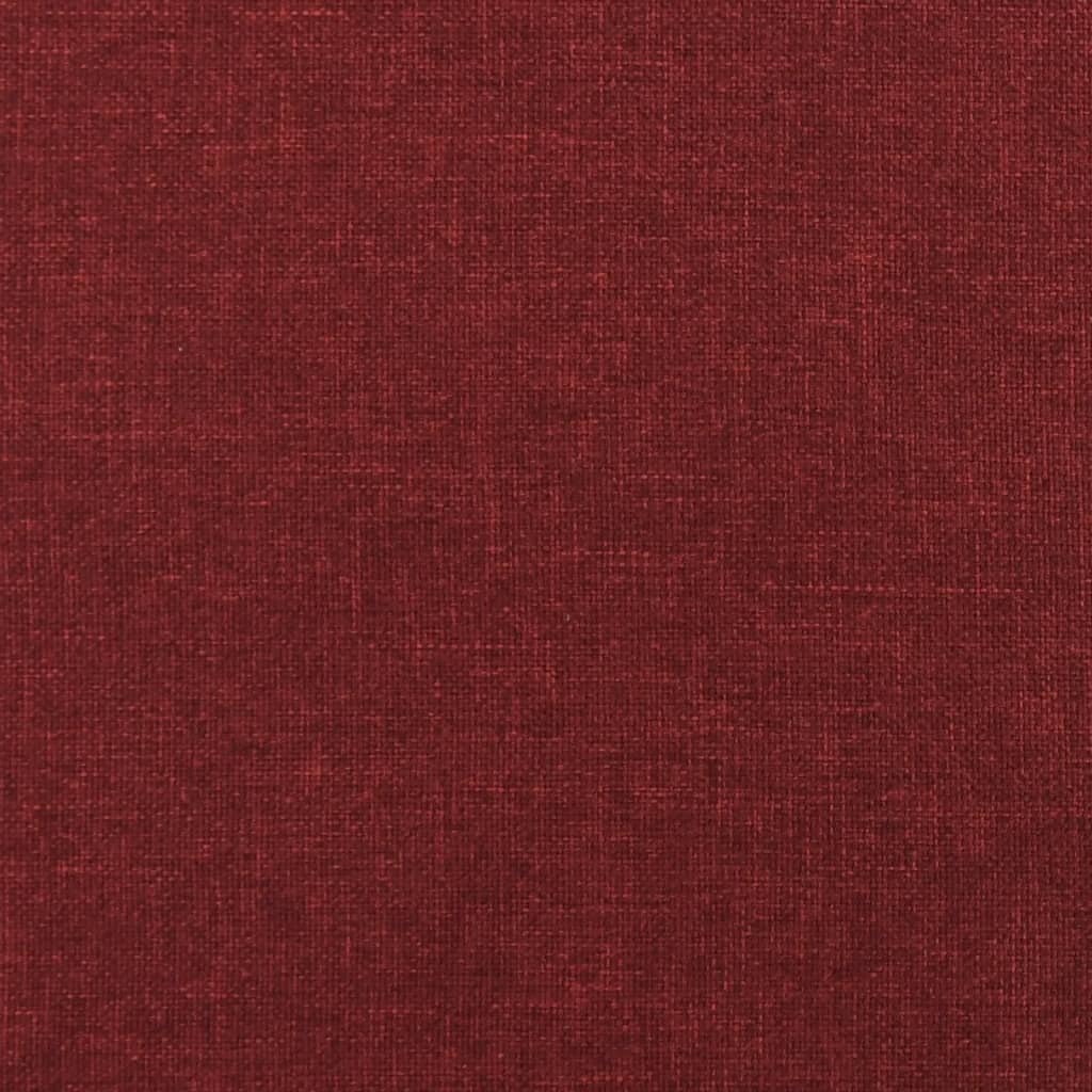 Tabure boja vina 45x29,5x35 cm od tkanine i umjetne kože