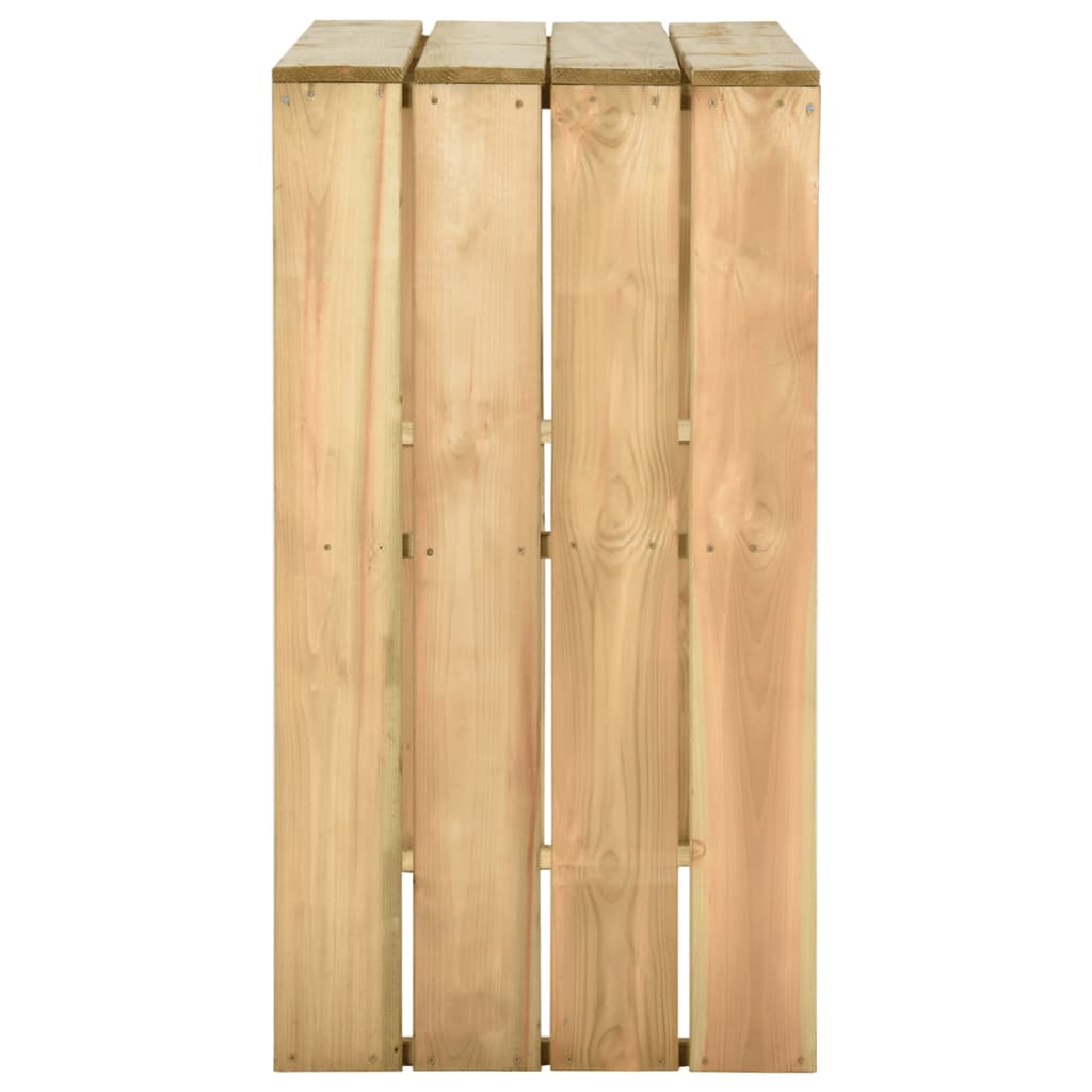 Barski stol 100 x 60 x 110 cm od impregnirane borovine