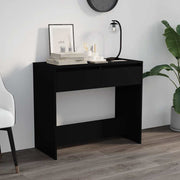 Konzolni stol crni 89 x 41 x 76,5 cm čelični