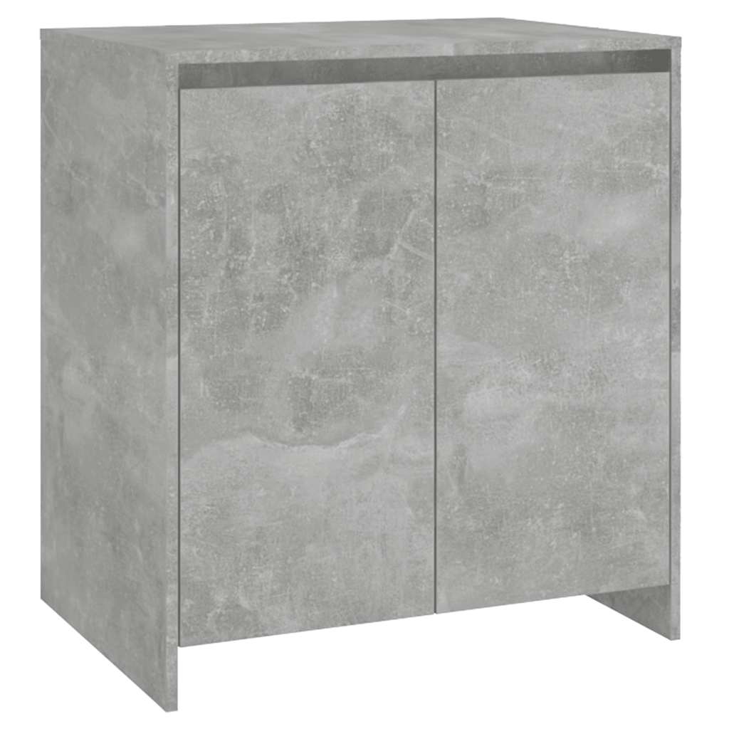 Komoda siva boja betona 70x41x75 cm od konstruiranog drva