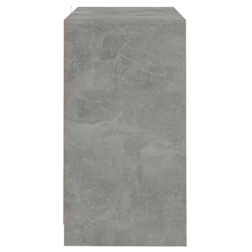 Komoda siva boja betona 70x41x75 cm od konstruiranog drva