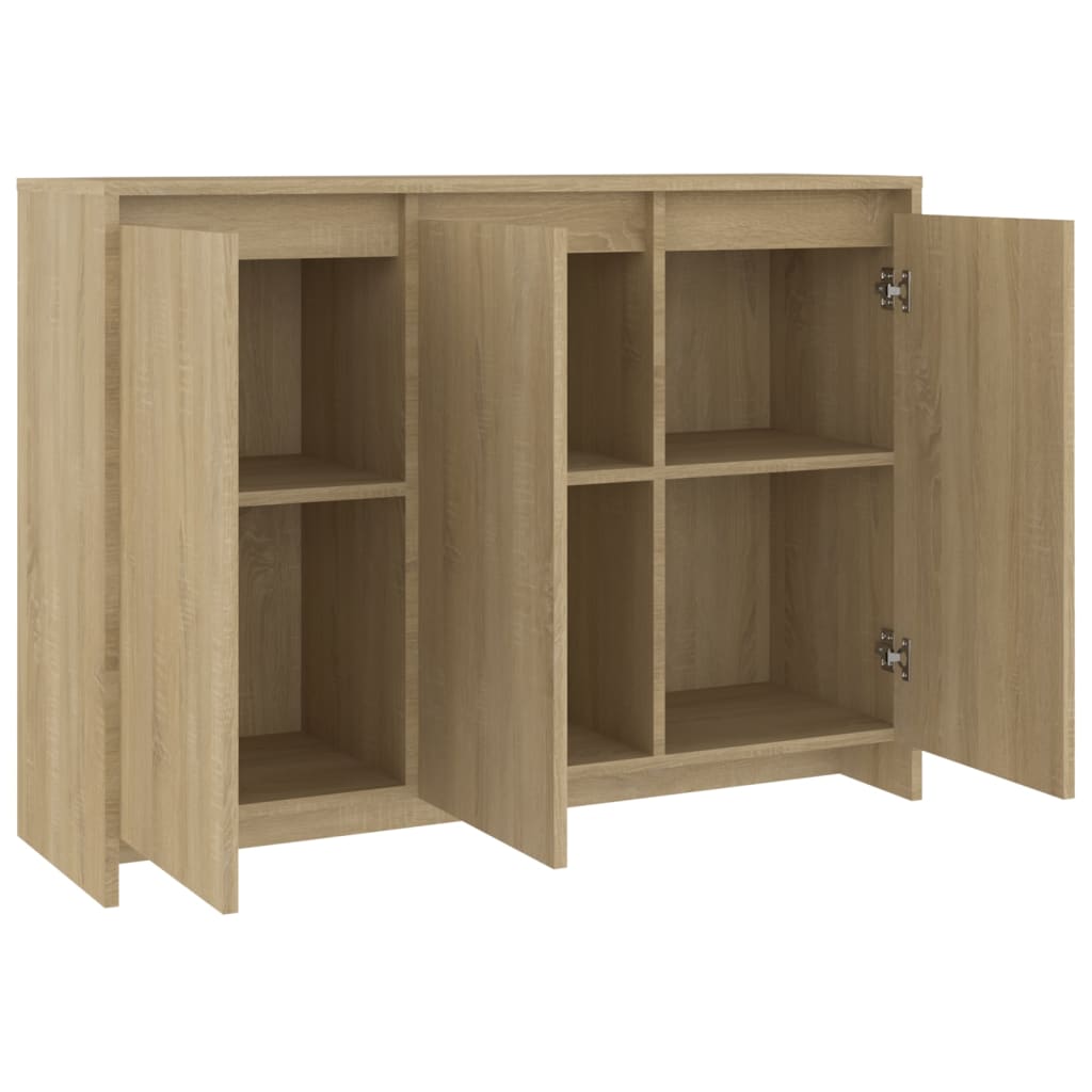Komoda boja hrasta sonome 102 x 33 x 75 cm konstruirano drvo
