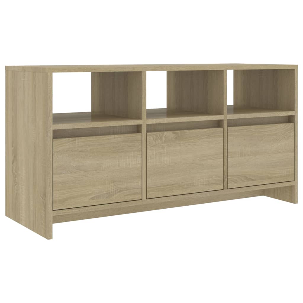 TV ormarić boja hrasta 102 x 37,5 x 52,5 cm konstruirano drvo