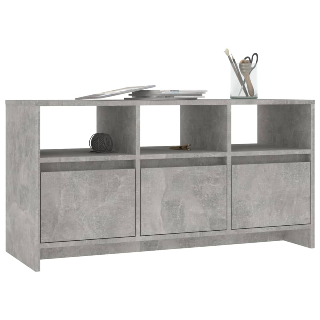 TV ormarić boja betona 102x37,5x52,5 cm od konstruiranog drva