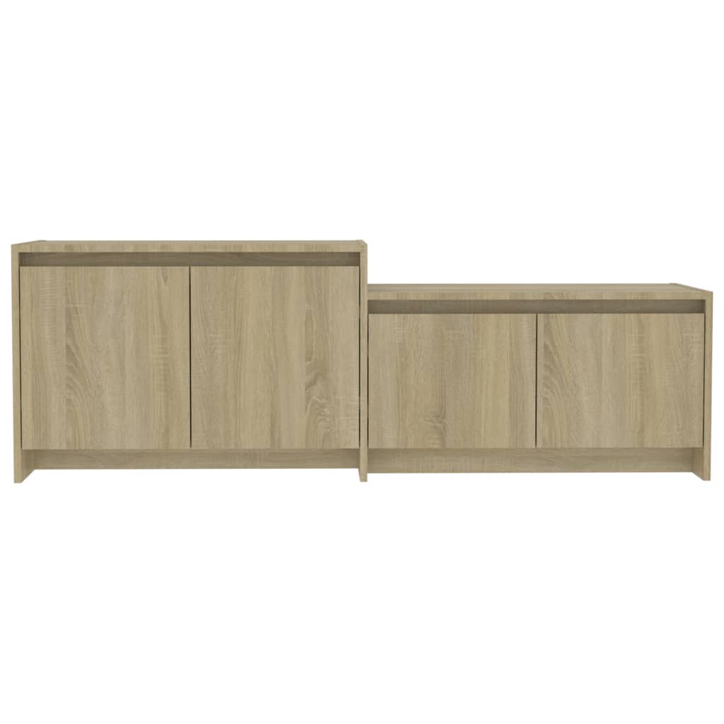 TV ormarić boja hrasta sonome 146,5x35x50 cm konstruirano drvo