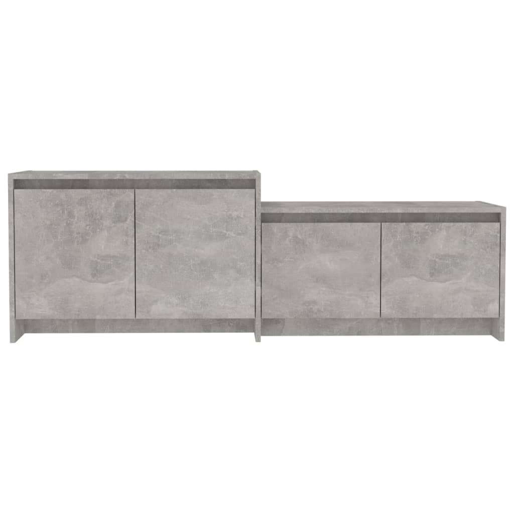 TV ormarić boja betona 146,5 x 35 x 50 cm od konstruiranog drva