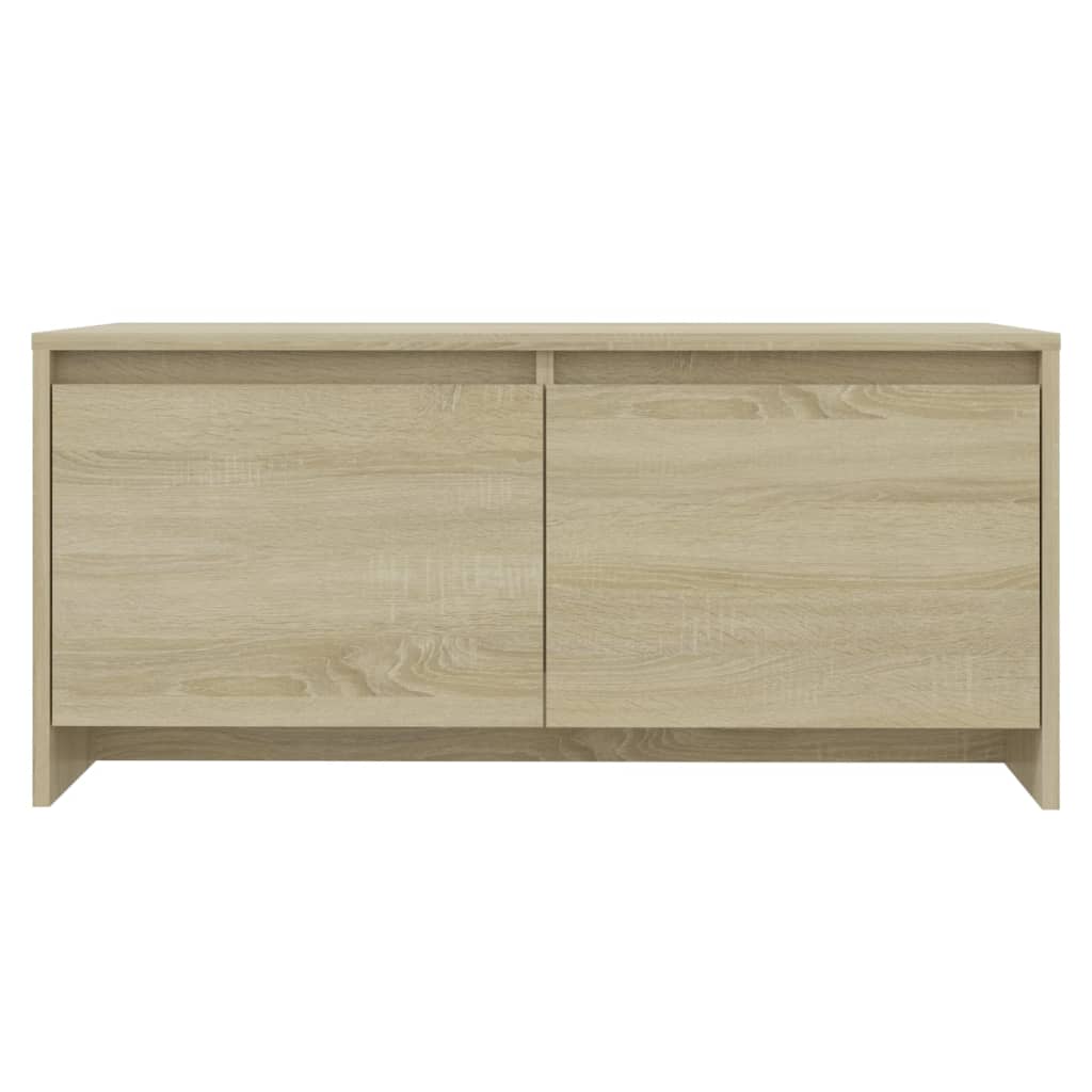 Stolić za kavu boja hrasta 90 x 50 x 41,5 cm konstruirano drvo