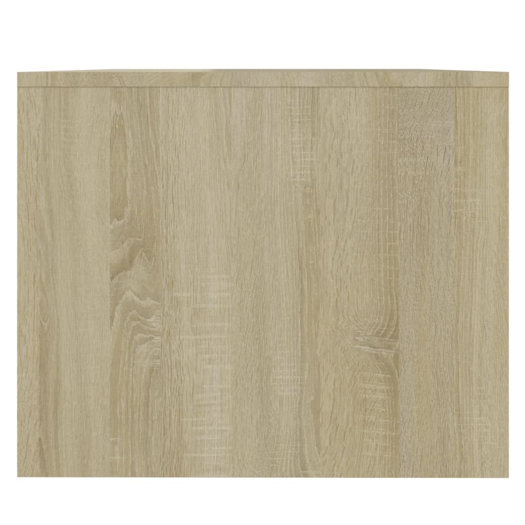 Stolić za kavu boja hrasta 90 x 50 x 41,5 cm konstruirano drvo