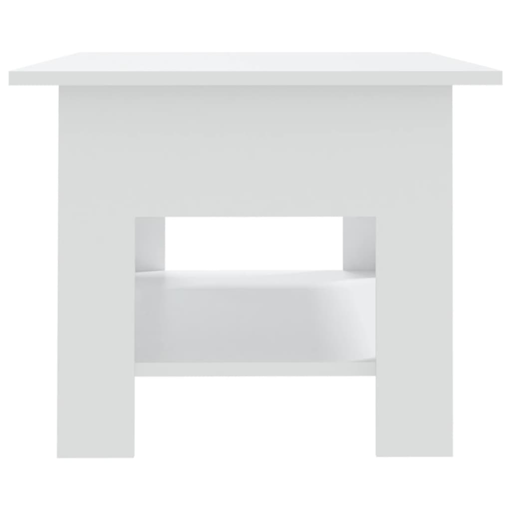 Stolić za kavu bijeli 102 x 55 x 42 cm od iverice