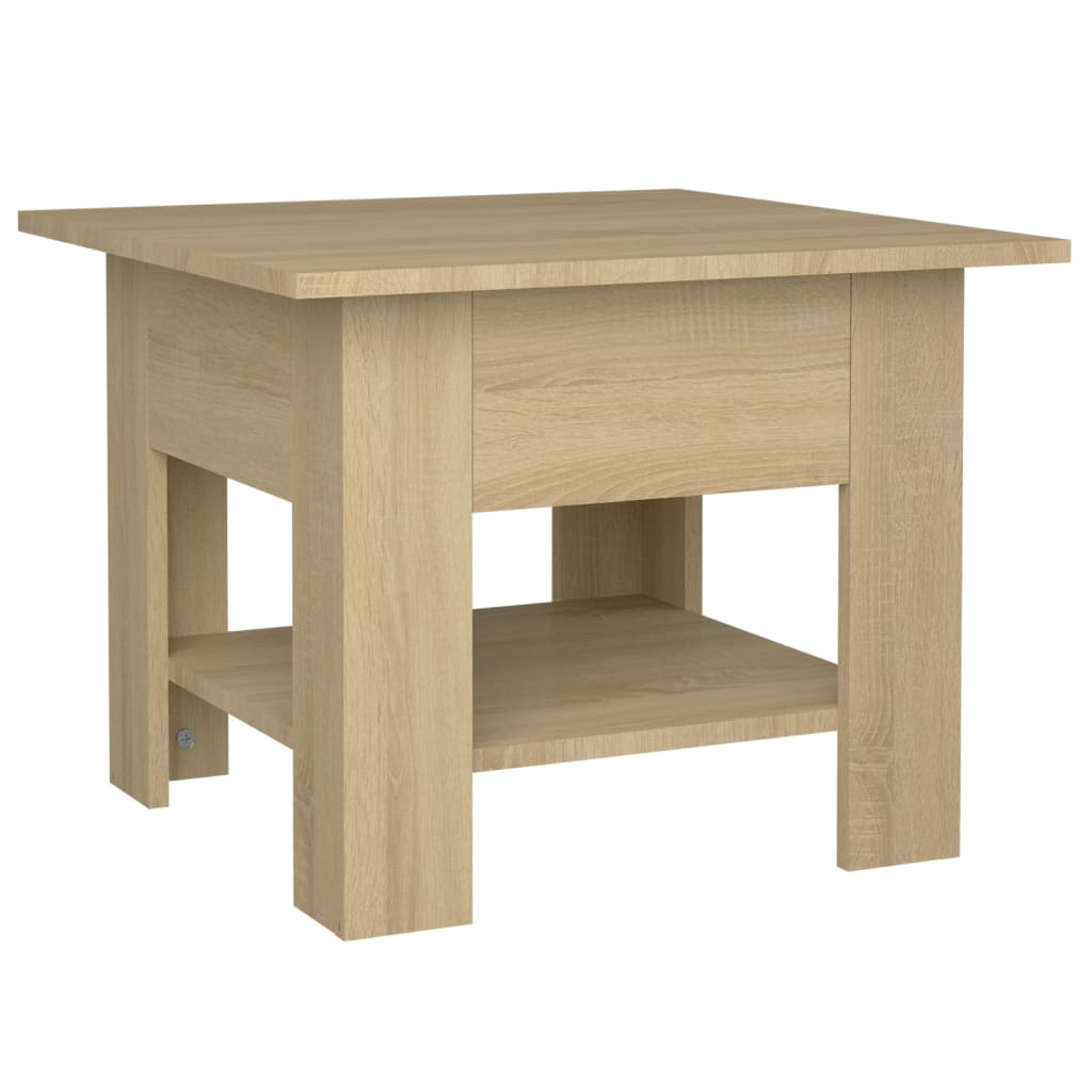 Stolić za kavu boja hrasta sonome 55 x 55 x 42 cm od iverice