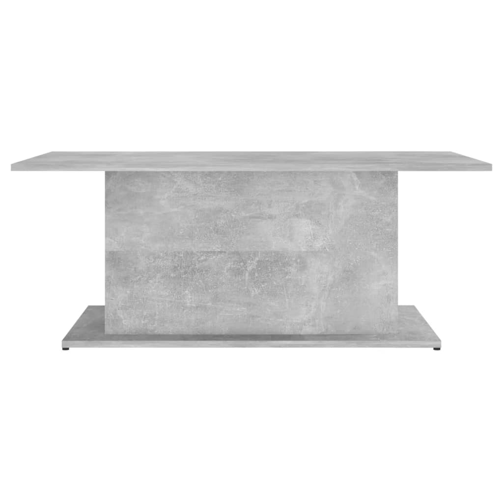 Stolić za kavu siva boja betona 102 x 55,5 x 40 cm od iverice