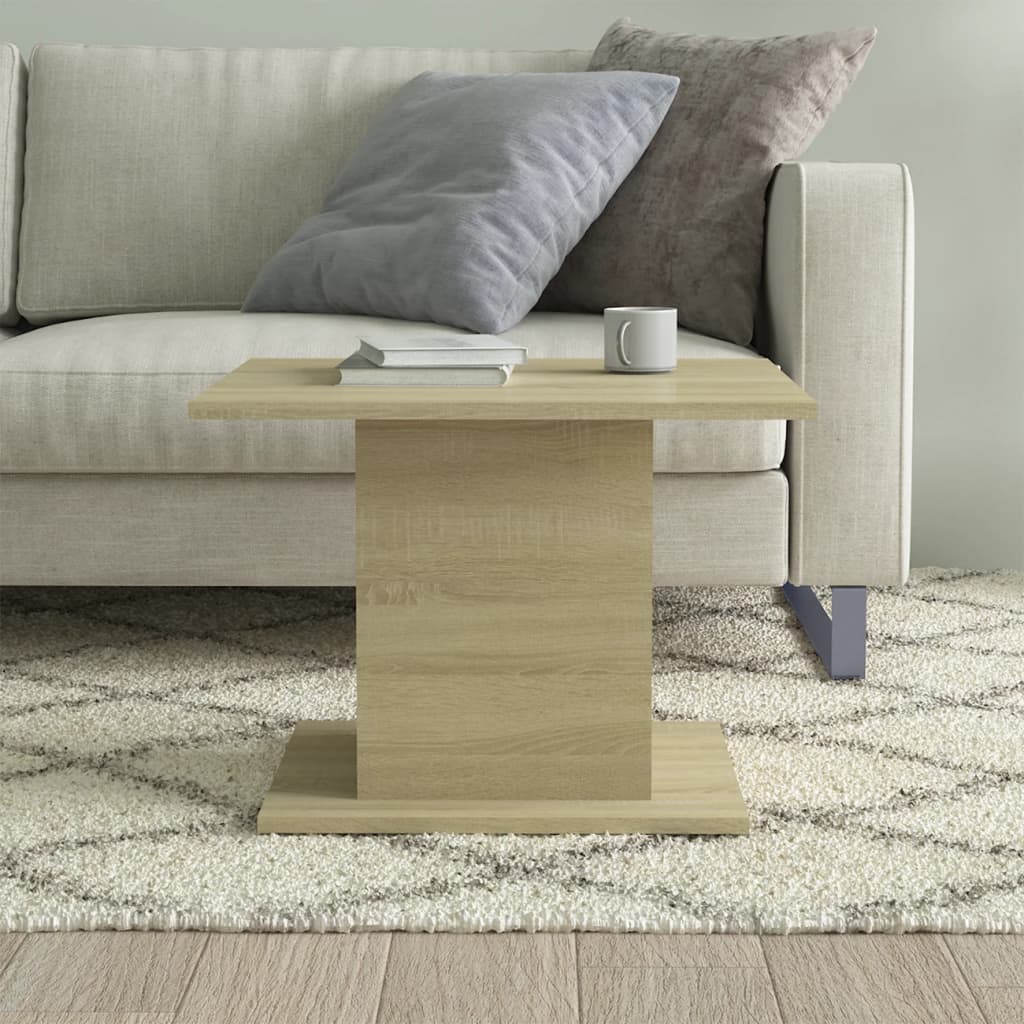 Stolić za kavu boja hrasta 55,5x55,5x40 cm konstruirano drvo