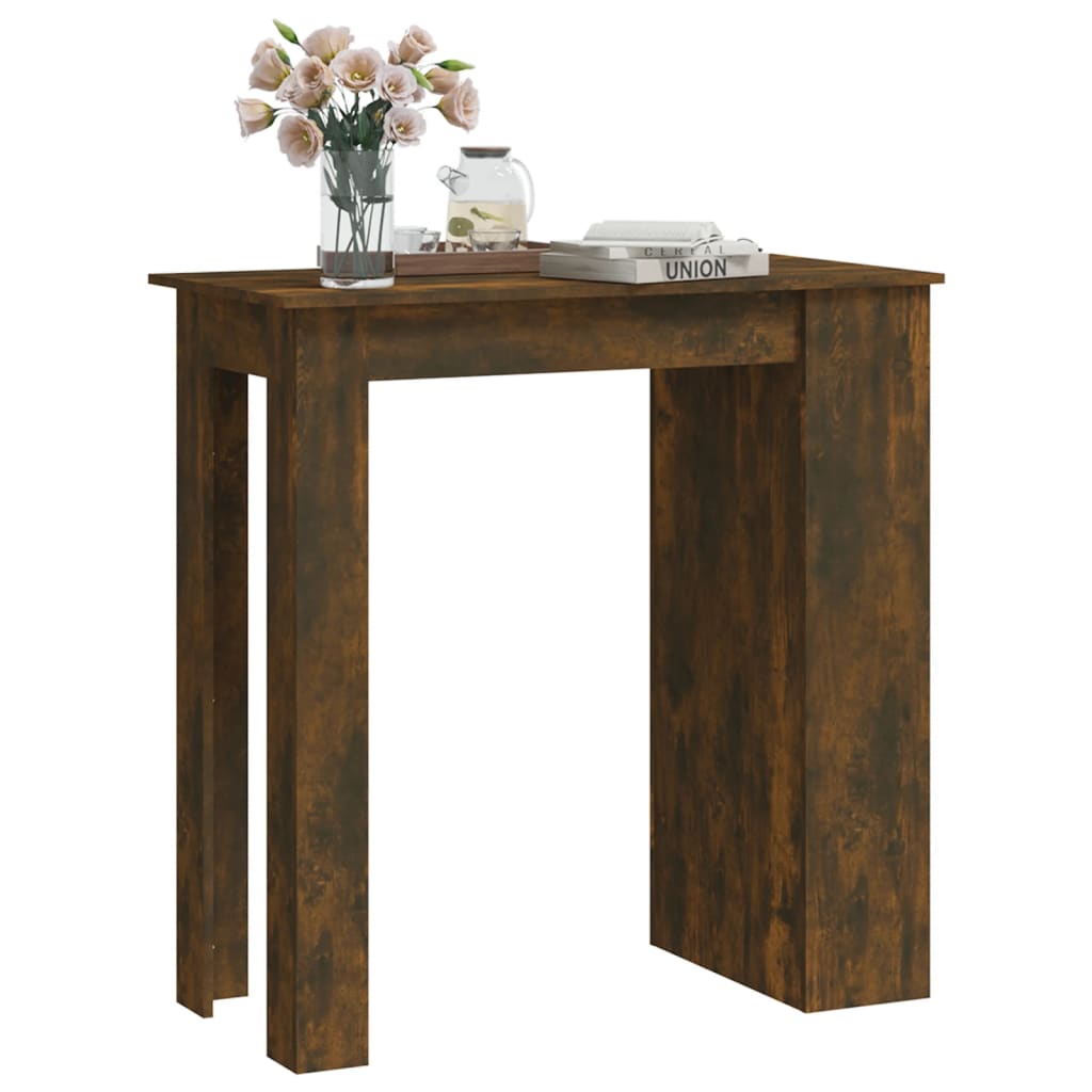 Barski stol sa stalkom boja hrasta 102 x 50 x 103,5 cm drvena