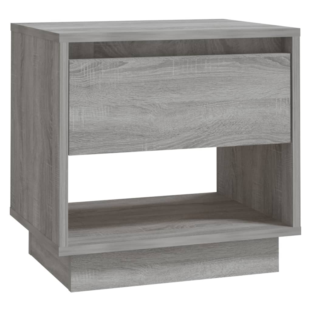Noćni ormarići 2 kom boja hrasta 45x34x44 cm konstruirano drvo